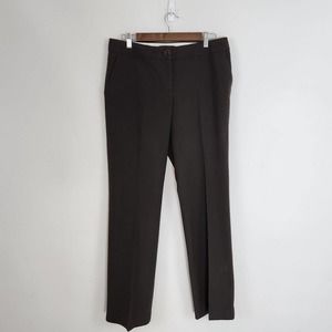 Talbots Signature Boot Brown Dress Pants Women's Size 8